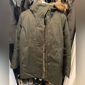 The north face long jacket